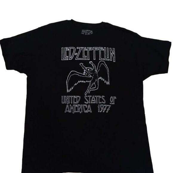 Led-Zeppelin, XL, Tshirt, United States of America, 1977. Band Tshirt Music Gro - Picture 2 of 4